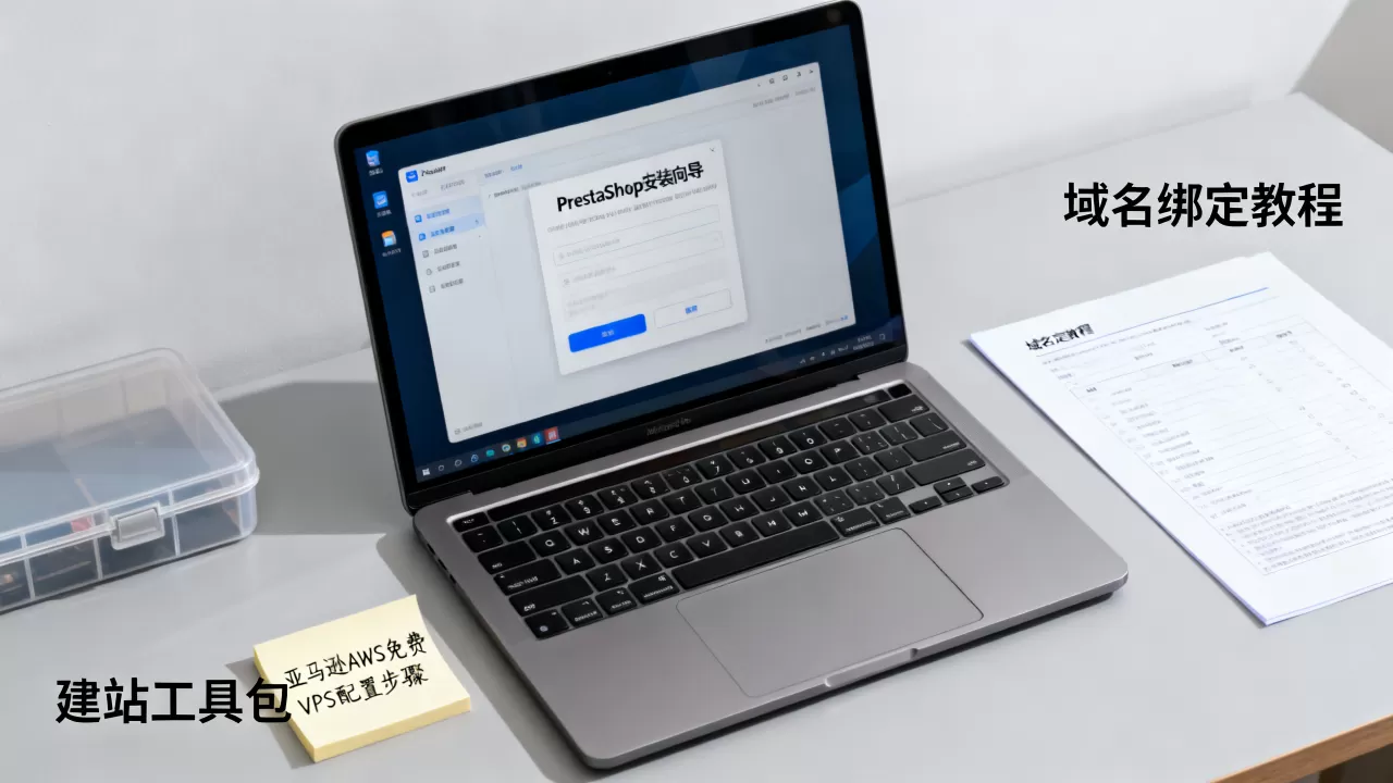 PrestaShop网站怎么搭建？亚马逊免费VPS建站教程