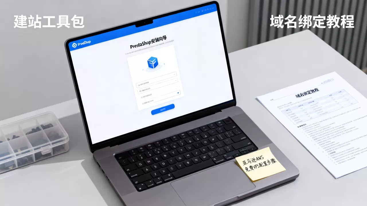 PrestaShop网站怎么搭建？亚马逊免费VPS建站教程