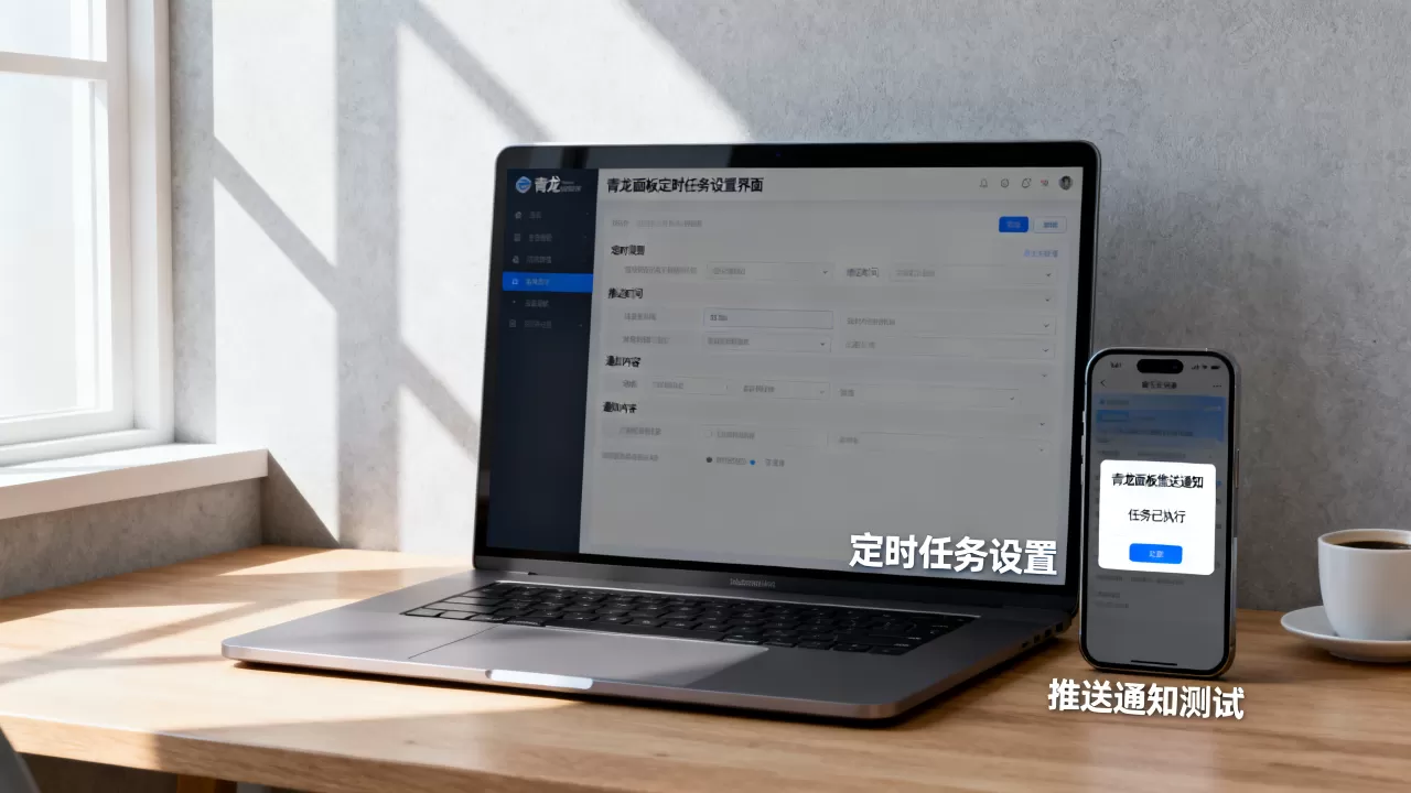 宝塔面板青龙面板怎么定时推送？青龙面板定时任务推送方法