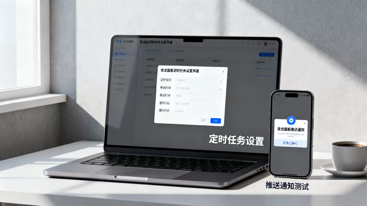 宝塔面板青龙面板怎么定时推送？青龙面板定时任务推送方法