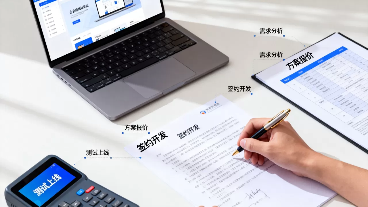 公司设计网站怎么找靠谱？企业建站费用及流程详解