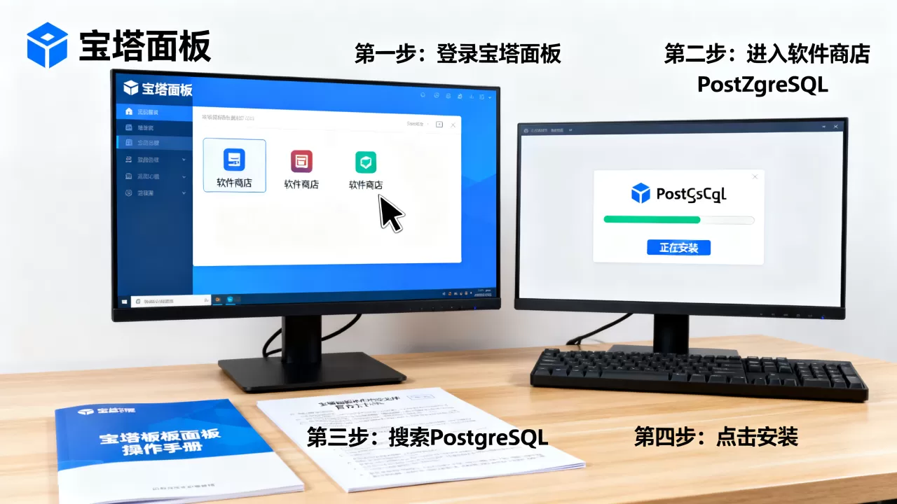宝塔面板怎么安装PostgreSQL？宝塔面板安装PostgreSQL数据库图文教程