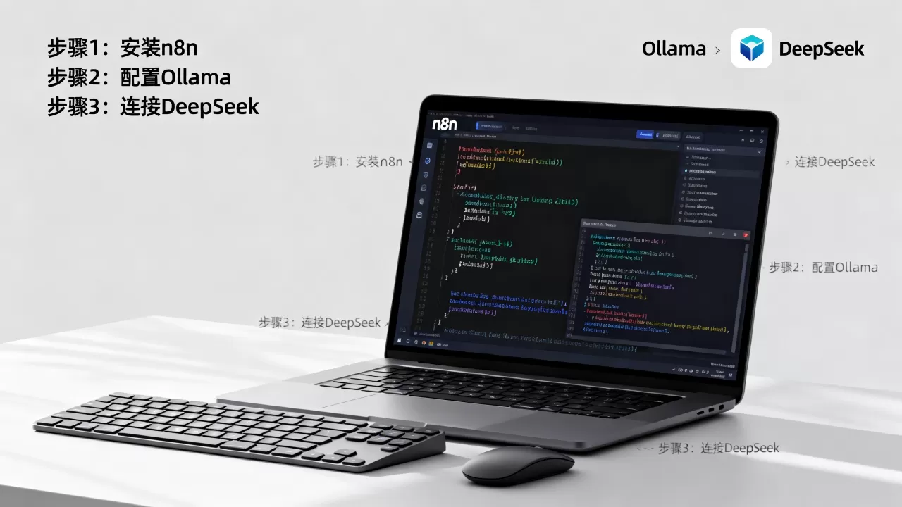 如何用n8n+Ollama+DeepSeek创建个人AI智能体？n8n搭建AI智能体教程