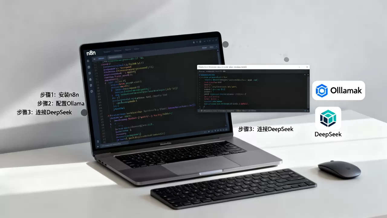 如何用n8n+Ollama+DeepSeek创建个人AI智能体？n8n搭建AI智能体教程