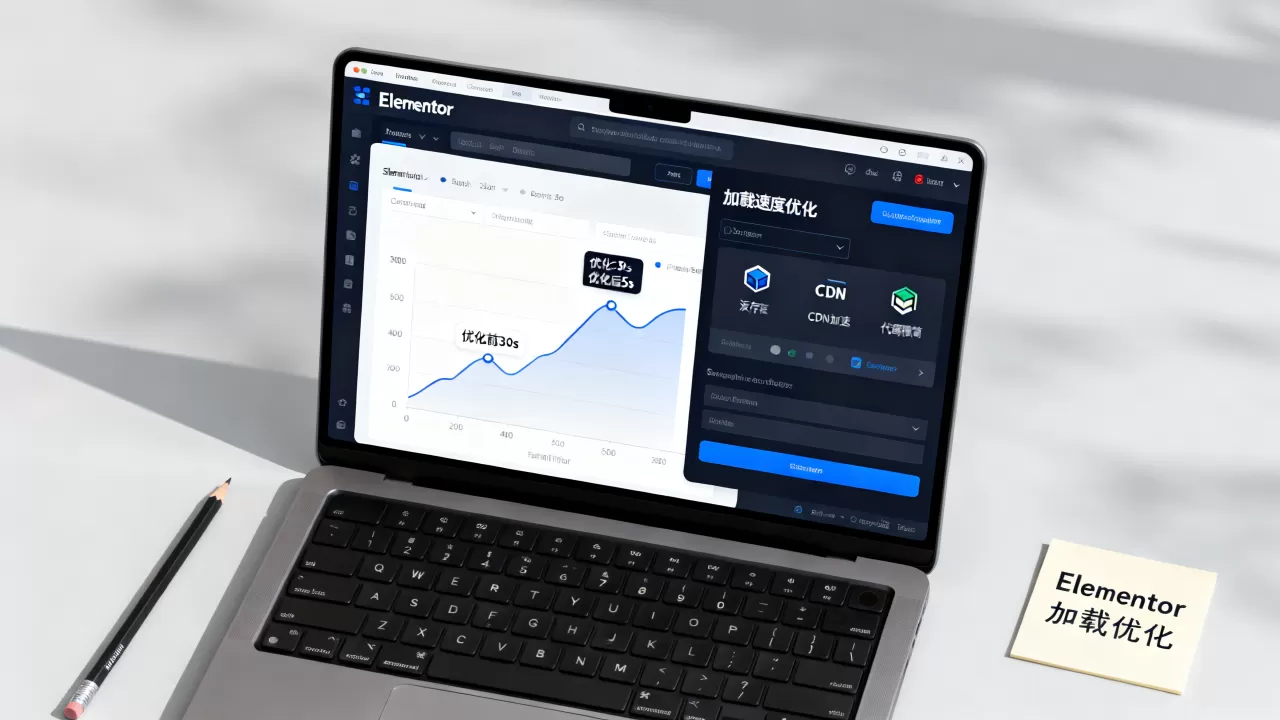 Elementor网站加载慢怎么解决？如何优化Elementor提升加载速度