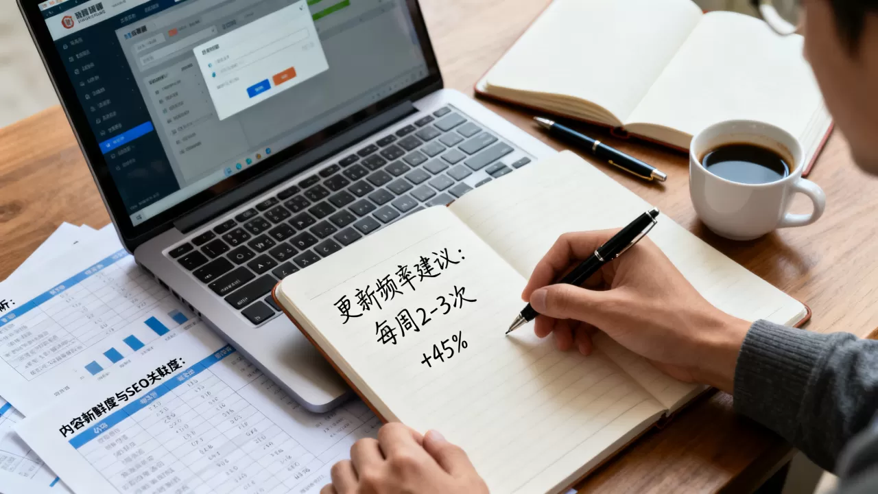 新鲜度影响优化吗？网站内容更新频率多久合适