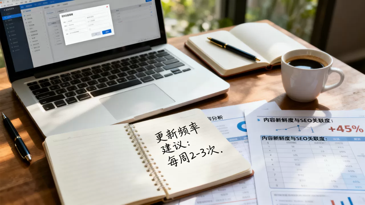 新鲜度影响优化吗？网站内容更新频率多久合适