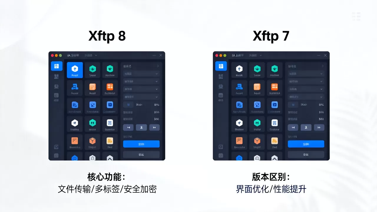 Xftp 8有哪些核心功能？Xftp 8和Xftp 7区别