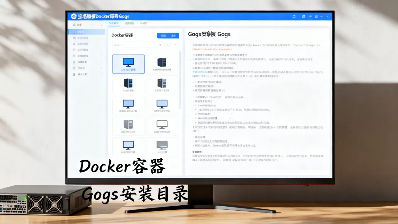 宝塔面板Docker怎么部署Gogs？宝塔面板Docker部署教程