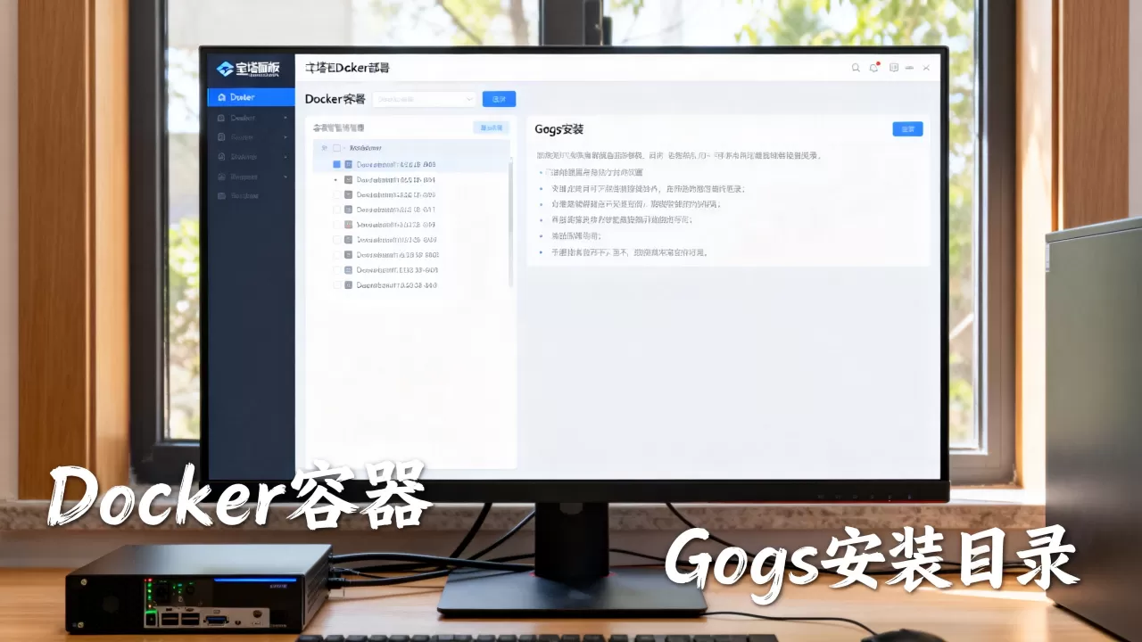 宝塔面板Docker怎么部署Gogs？宝塔面板Docker部署教程