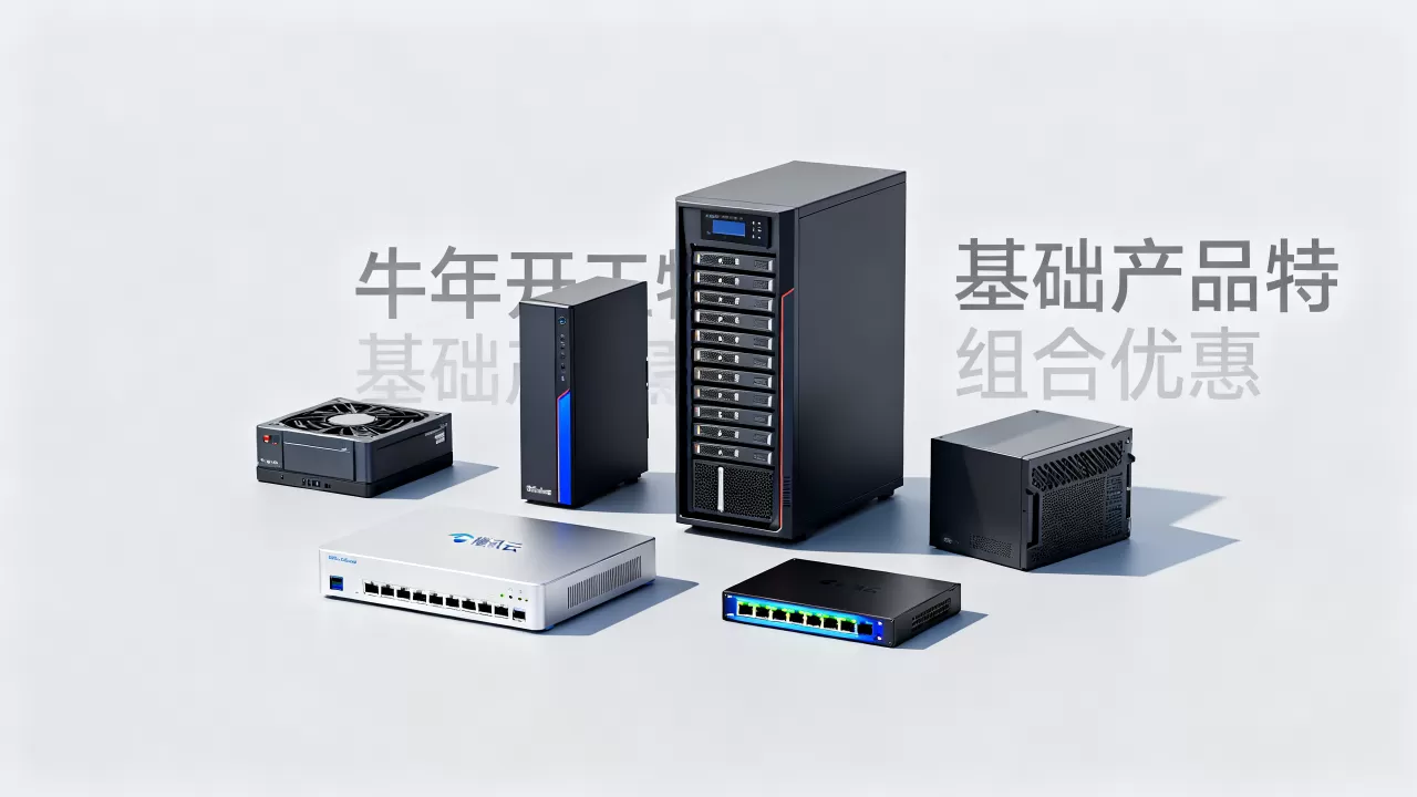 腾讯云牛年开工特惠怎么选？基础产品组合优惠力度大吗