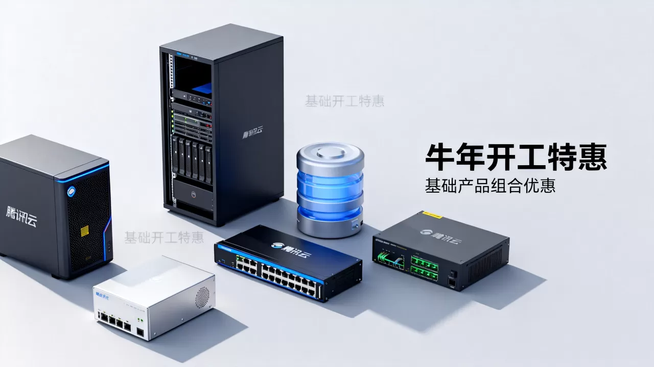 腾讯云牛年开工特惠怎么选？基础产品组合优惠力度大吗