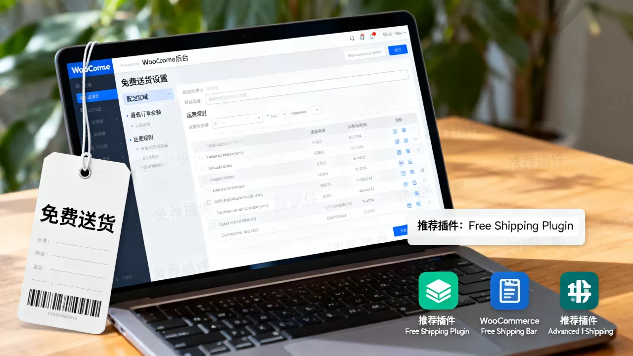 WooCommerce怎么设置免费送货？woocommerce免费运费插件推荐