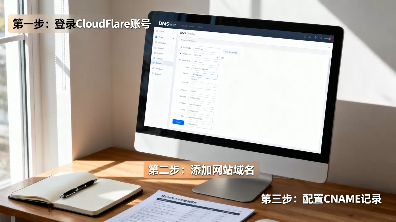 如何通过CNAME免费接入CloudFlare CDN？CloudFlare CNAME配置教程