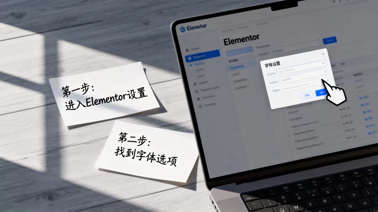 Elementor怎么禁用谷歌字体？Elementor禁用谷歌字体教程