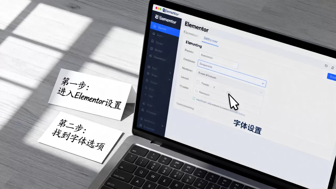 Elementor怎么禁用谷歌字体？Elementor禁用谷歌字体教程
