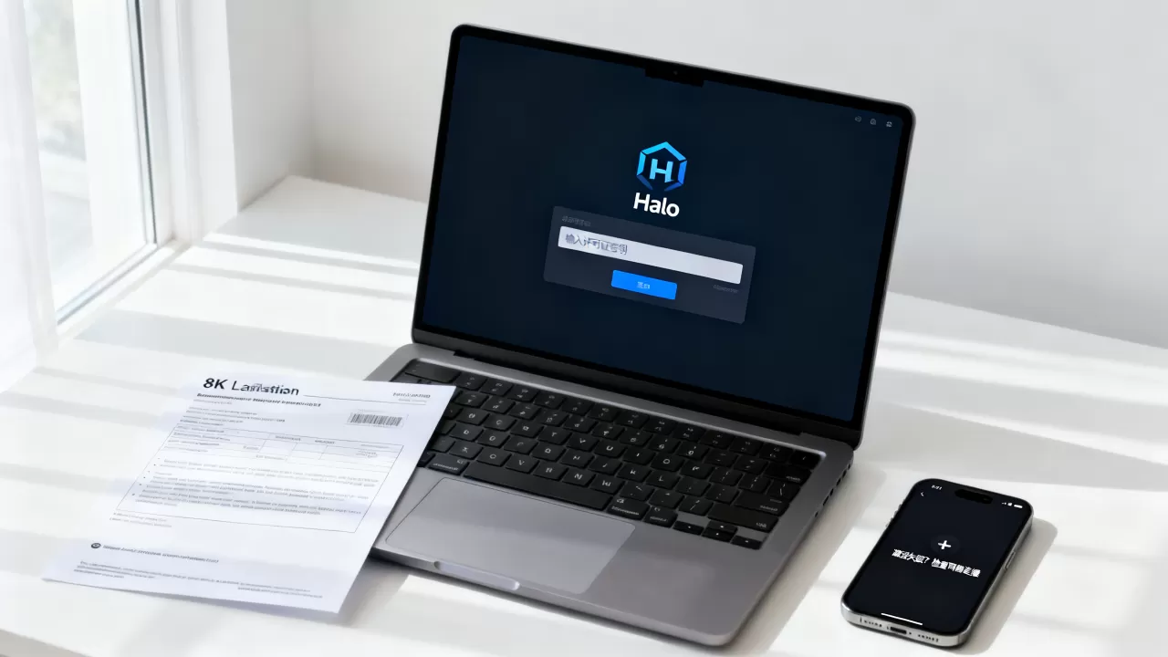 Halo专业版许可证怎么激活？Halo软件激活失败怎么办