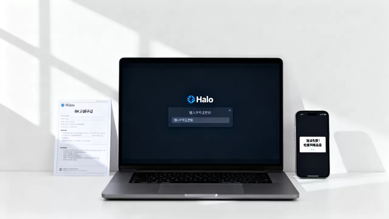 Halo专业版许可证怎么激活？Halo软件激活失败怎么办
