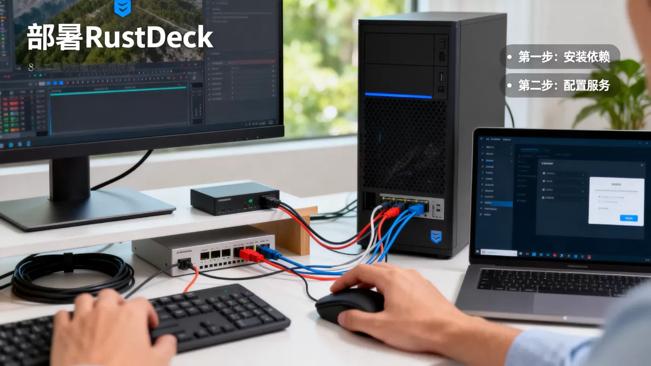 莱卡云怎么部署RustDesk？RustDesk自建教程