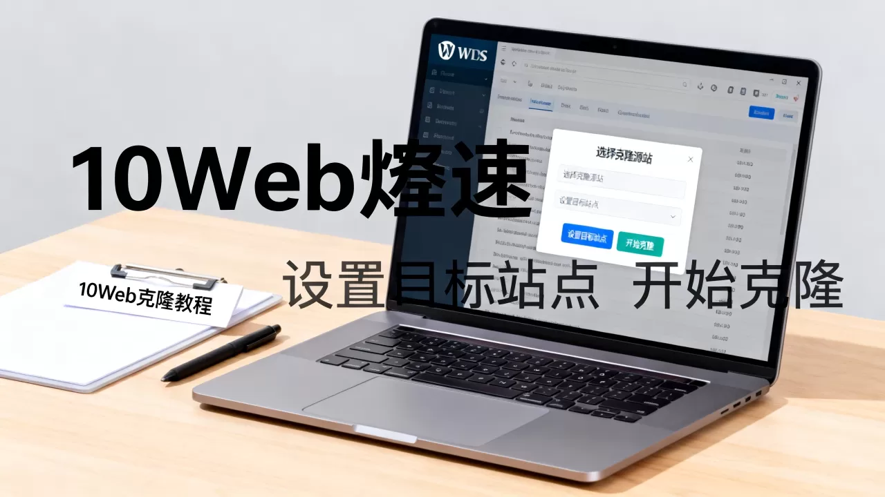 如何借助10Web克隆复制WordPress网站？10web克隆网站教程
