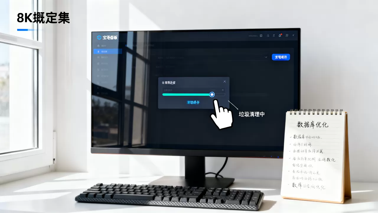 宝塔面板垃圾怎么清理？宝塔面板性能优化教程