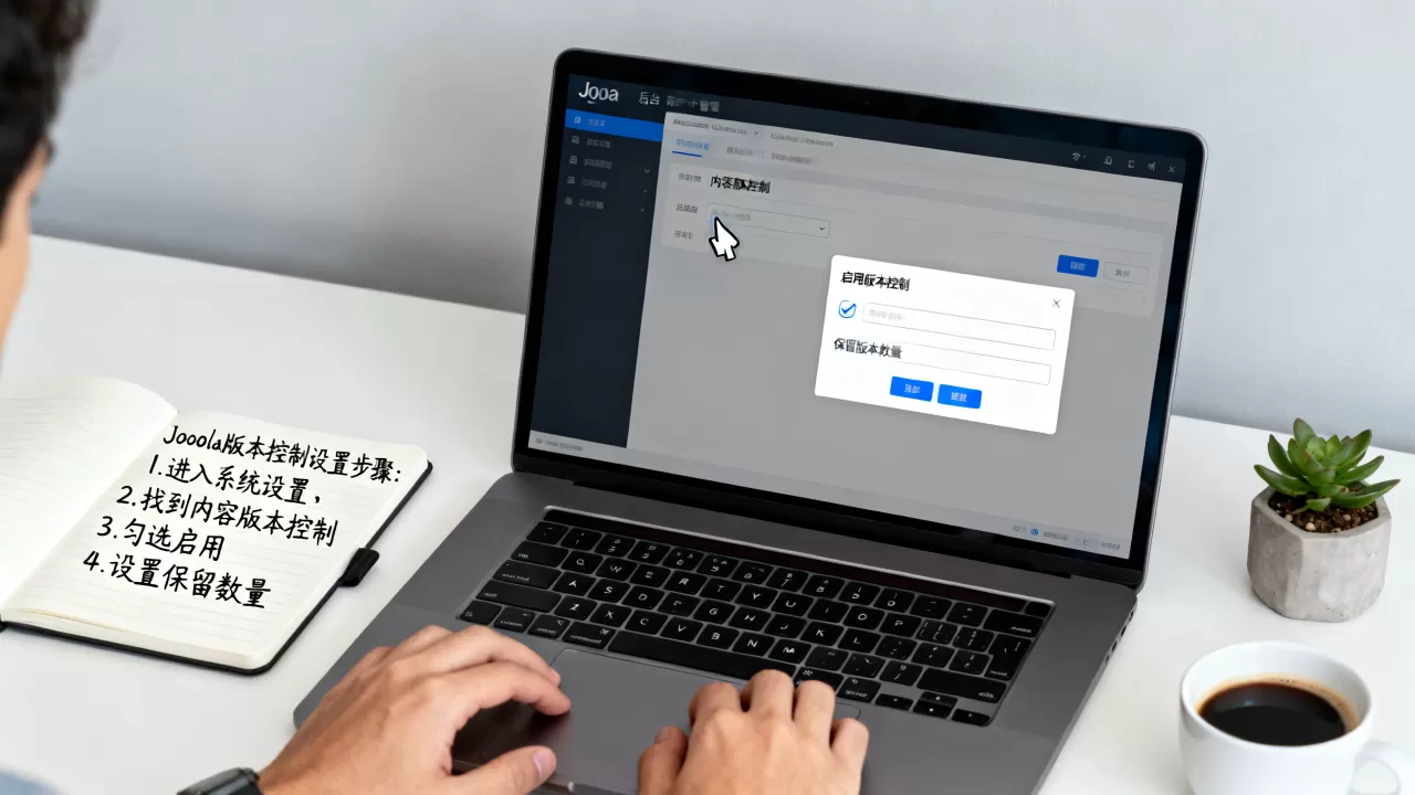 Joomla教程，如何开启内容版本控制？Joomla版本控制怎么设置