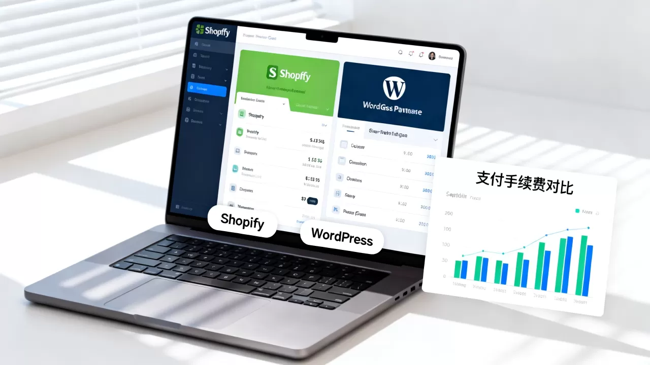 Shopify和WordPress支付网关选哪个？哪个平台支付手续费更低