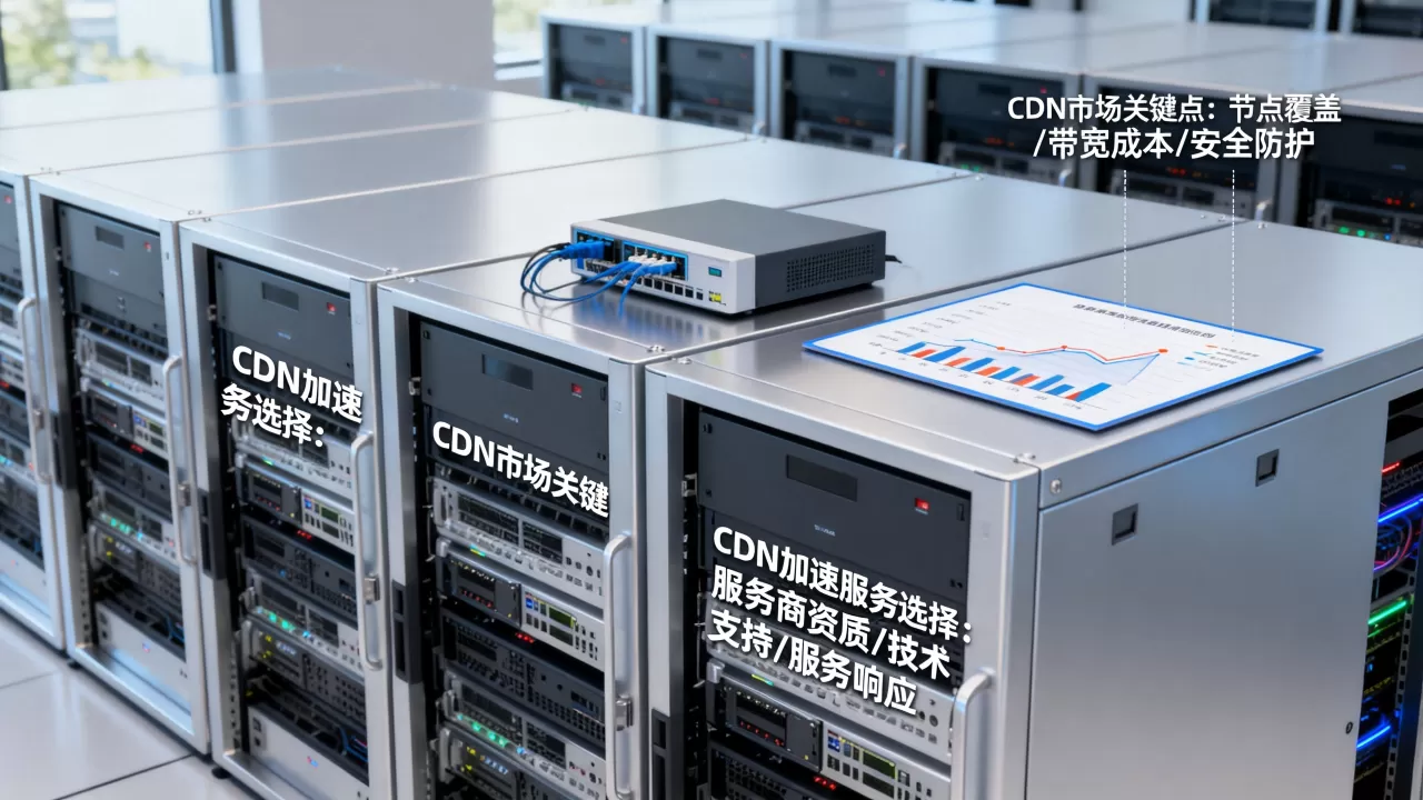 CDN市场关键点是什么？CDN加速服务如何选择