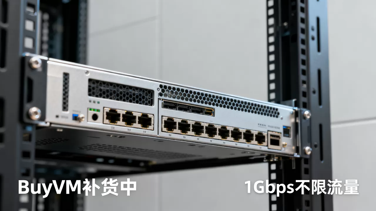 BuyVM美国VPS补货了吗？1Gbps不限流量VPS推荐