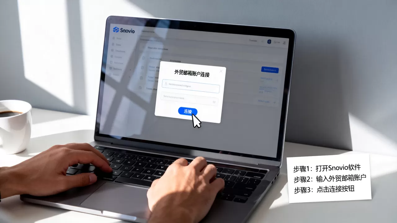 详解Snovio连接外贸邮箱帐户的操作方法