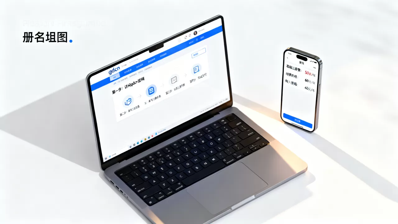 gdcn域名注册怎么操作？gdcn域名注册费用多少