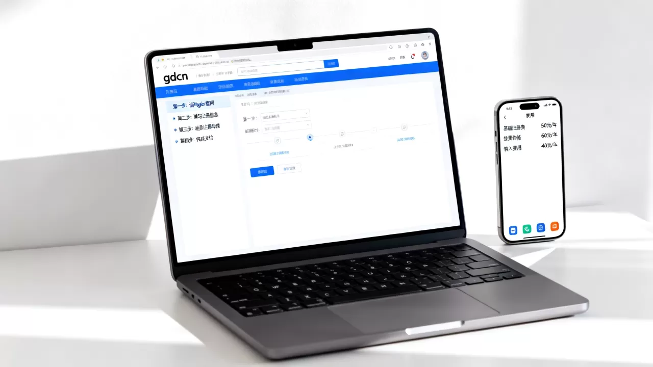 gdcn域名注册怎么操作？gdcn域名注册费用多少
