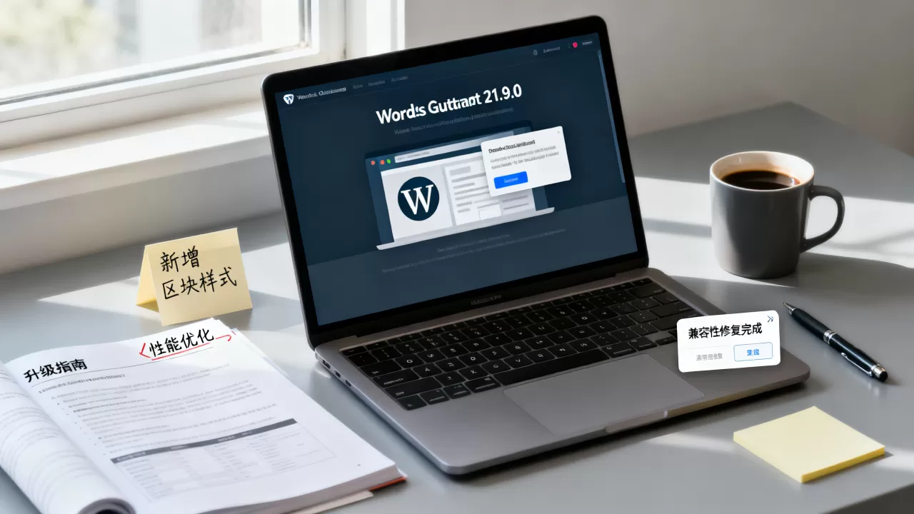 古腾堡21.9.0更新了什么？WordPress Gutenberg升级指南