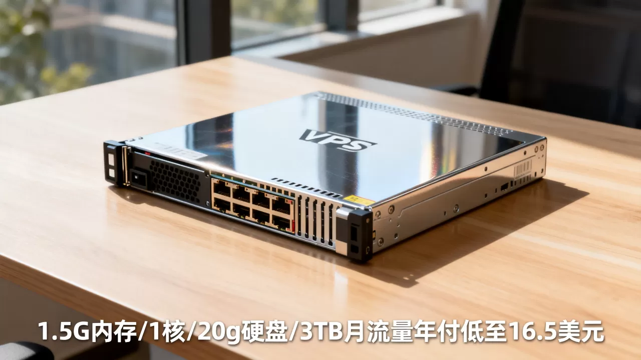 RackNerd洛杉矶multacom机房VPS促销：1.5G内存/1核/20g硬盘/3TB月流量年付低至16.5美元
