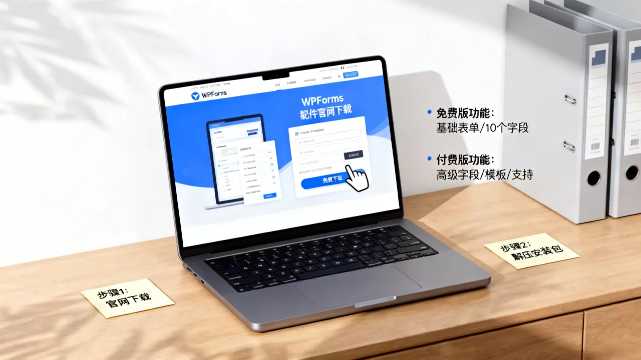 WPForms插件怎么下载安装？免费版和付费版区别