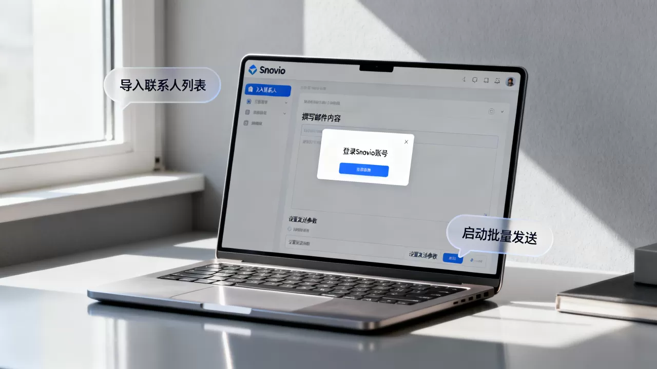 如何通过Snovio发送电子邮件？Snovio批量发邮件教程