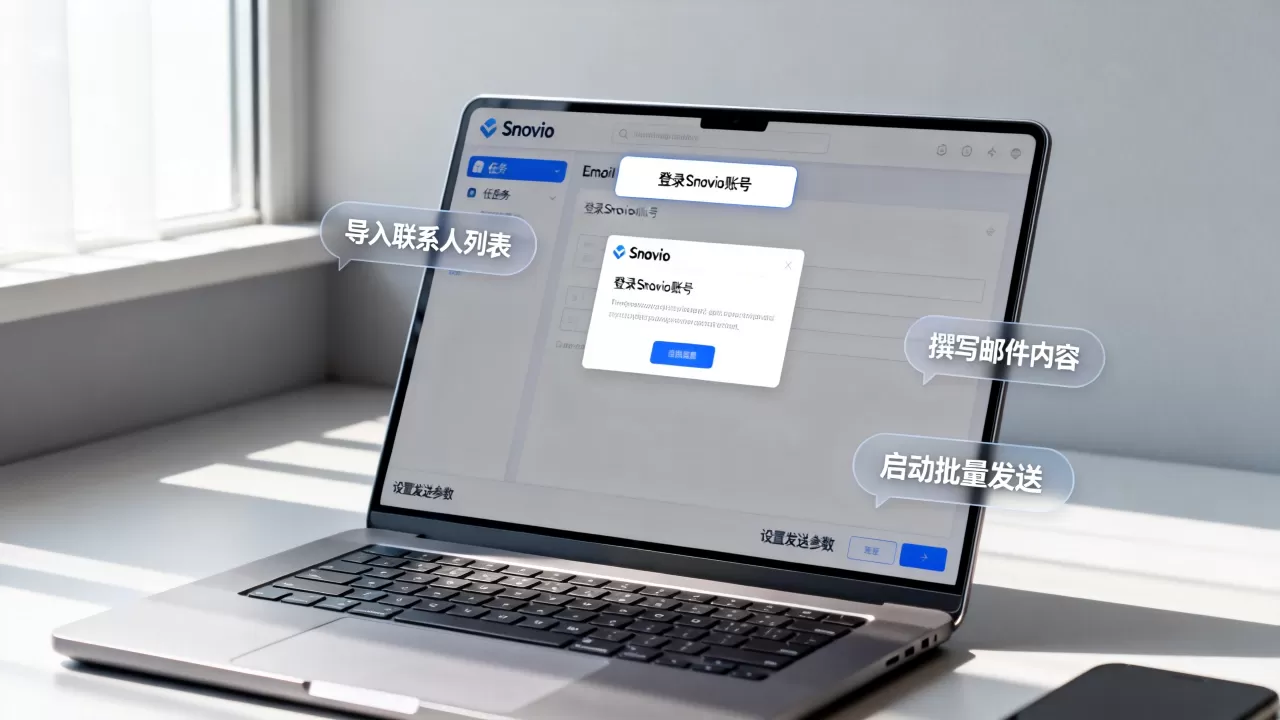 如何通过Snovio发送电子邮件？Snovio批量发邮件教程