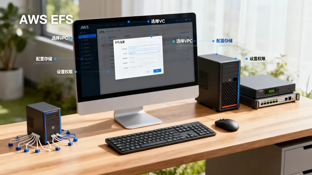 Amazon EFS如何创建网络文件系统？AWS EFS创建步骤详解