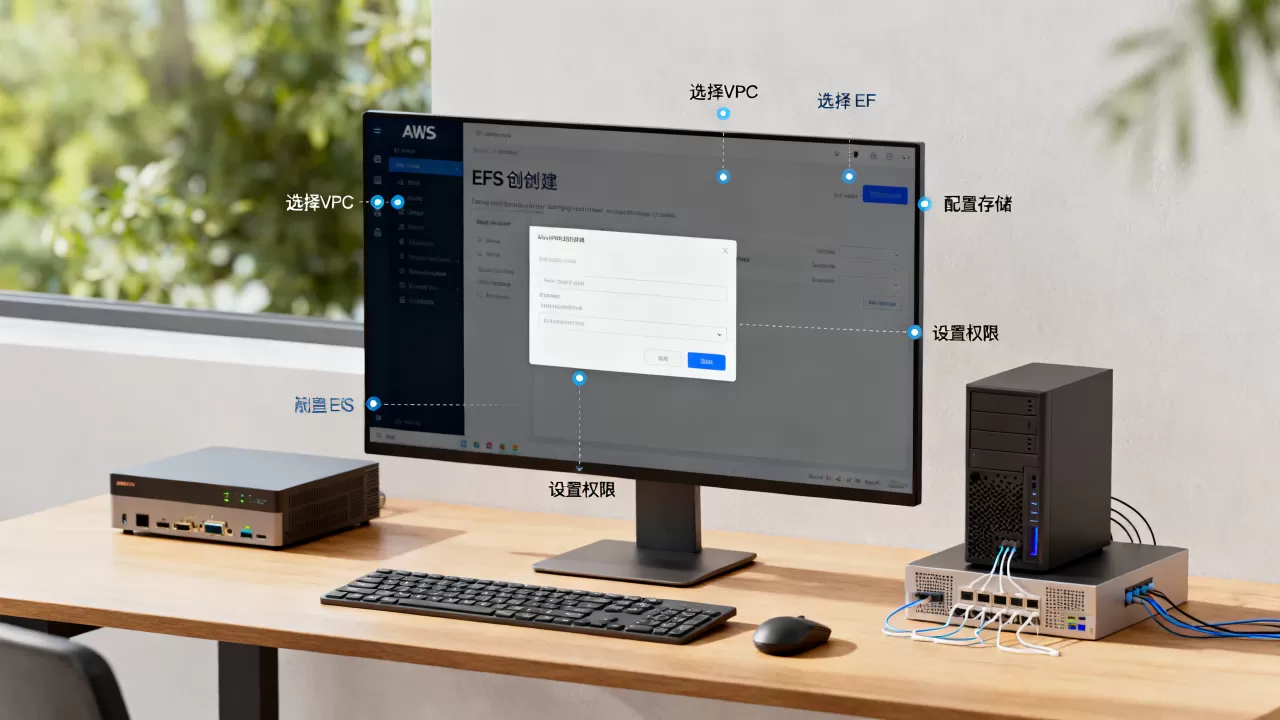Amazon EFS如何创建网络文件系统？AWS EFS创建步骤详解