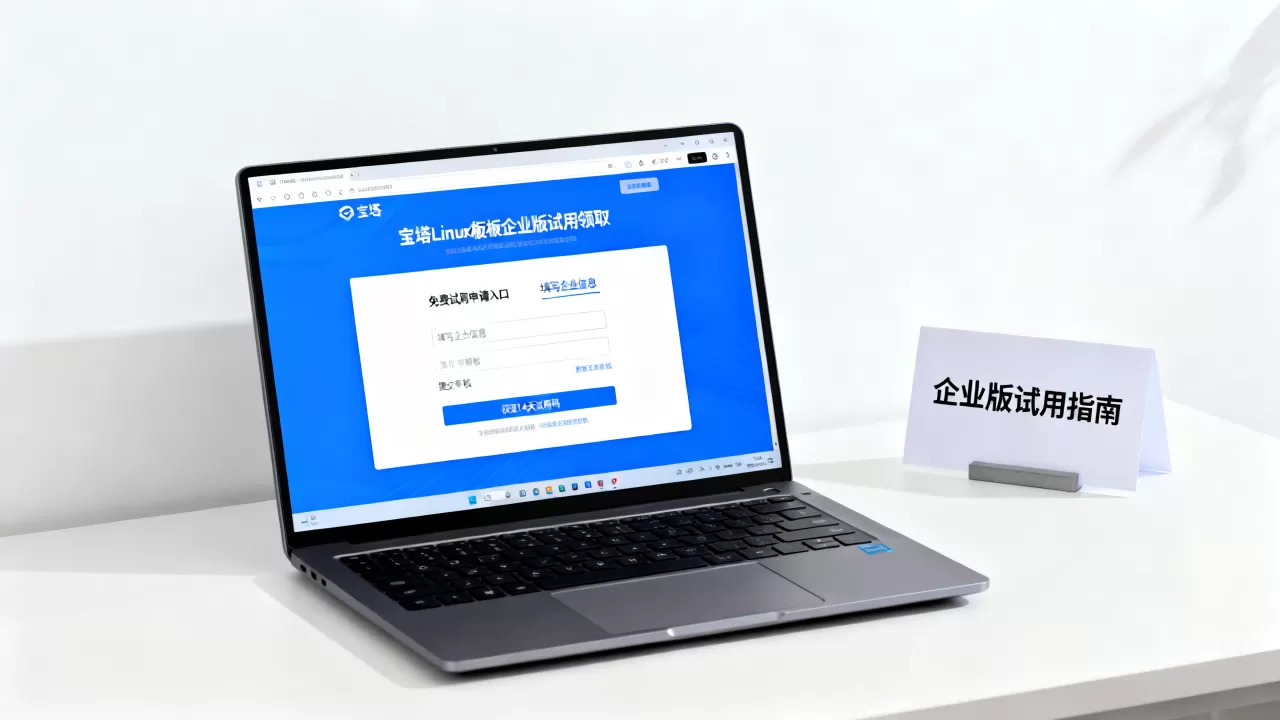 宝塔Linux面板企业版免费14天试用怎么领取？宝塔面板企业版免费试用领取方法