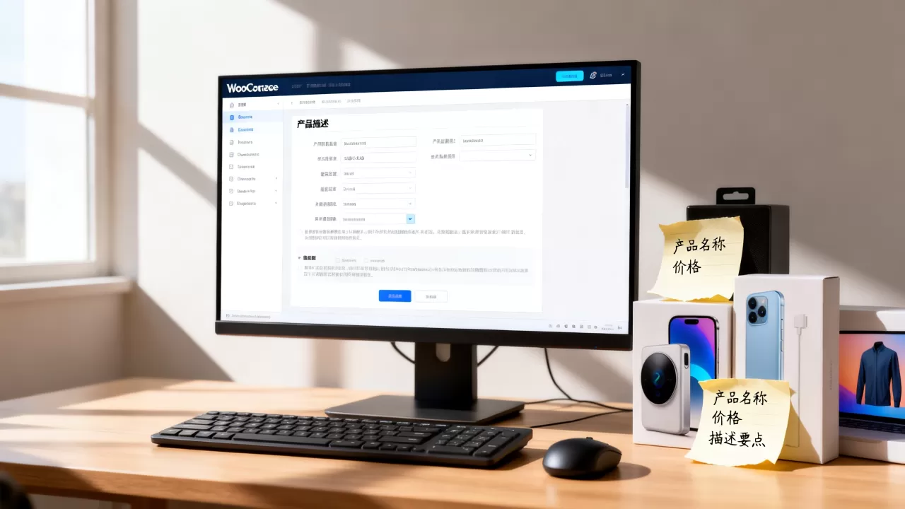 WooCommerce商城产品描述设置教程