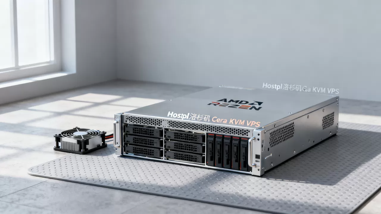 Hostpl洛杉矶Cera KVM VPS预售真的划算吗？AMD Ryzen 9 VPS推荐