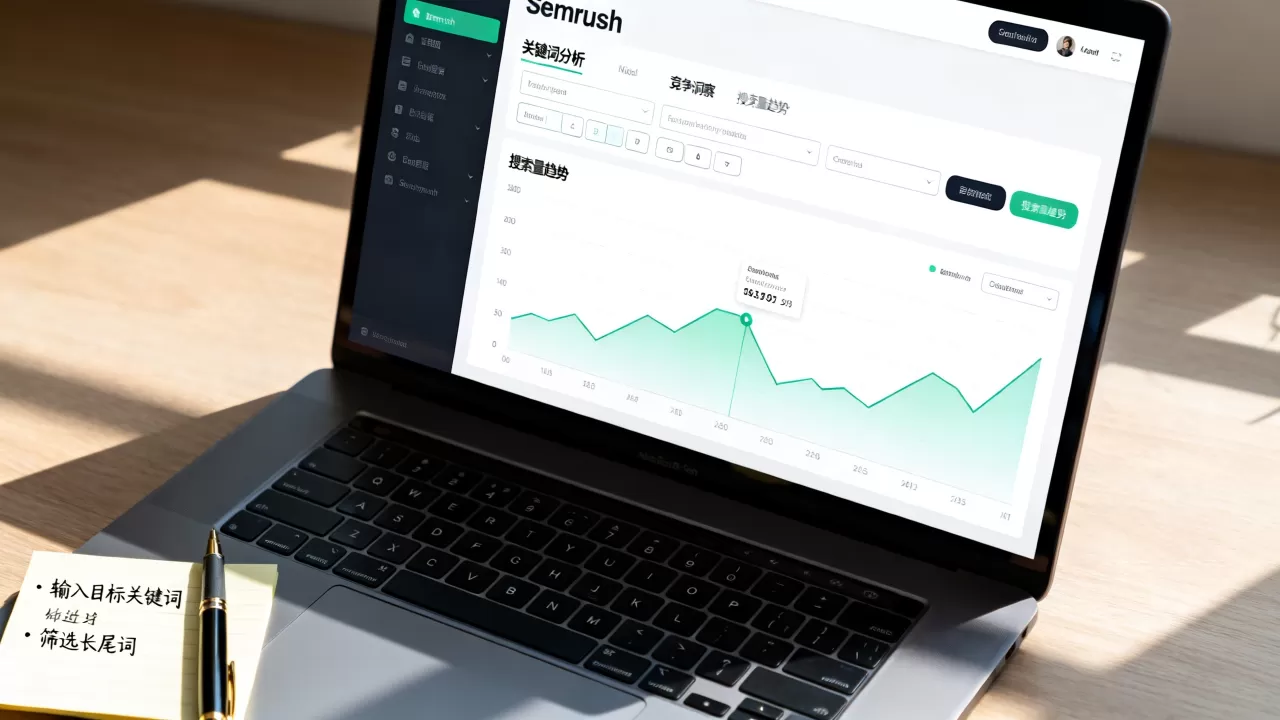 SEMrush新手基础入门指南怎么用？SEMrush怎么查关键词