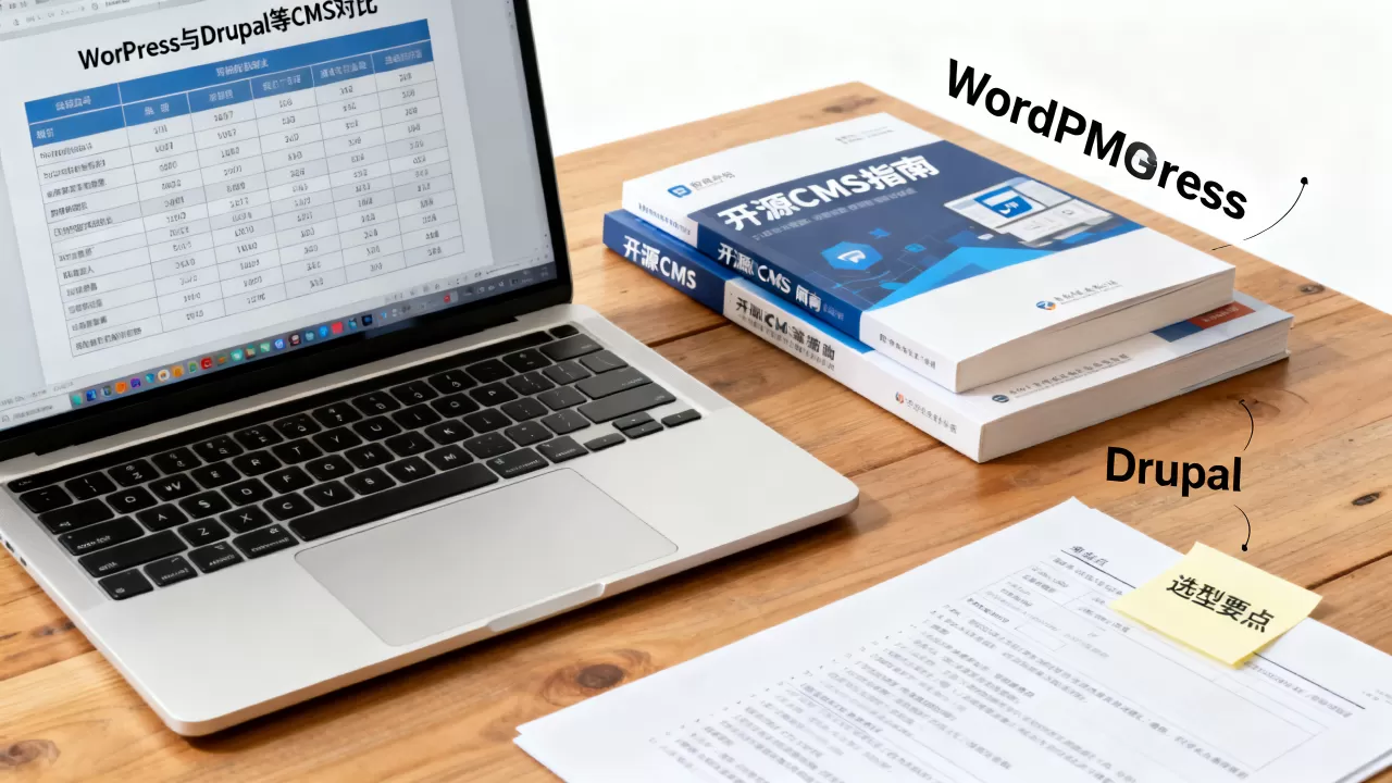 WordPress与Drupal等CMS谁更强？主流开源CMS对比选型指南