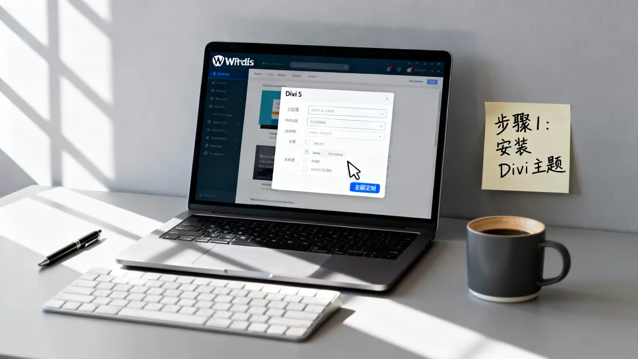 Divi 5主题怎么用？WordPress新手建站教程