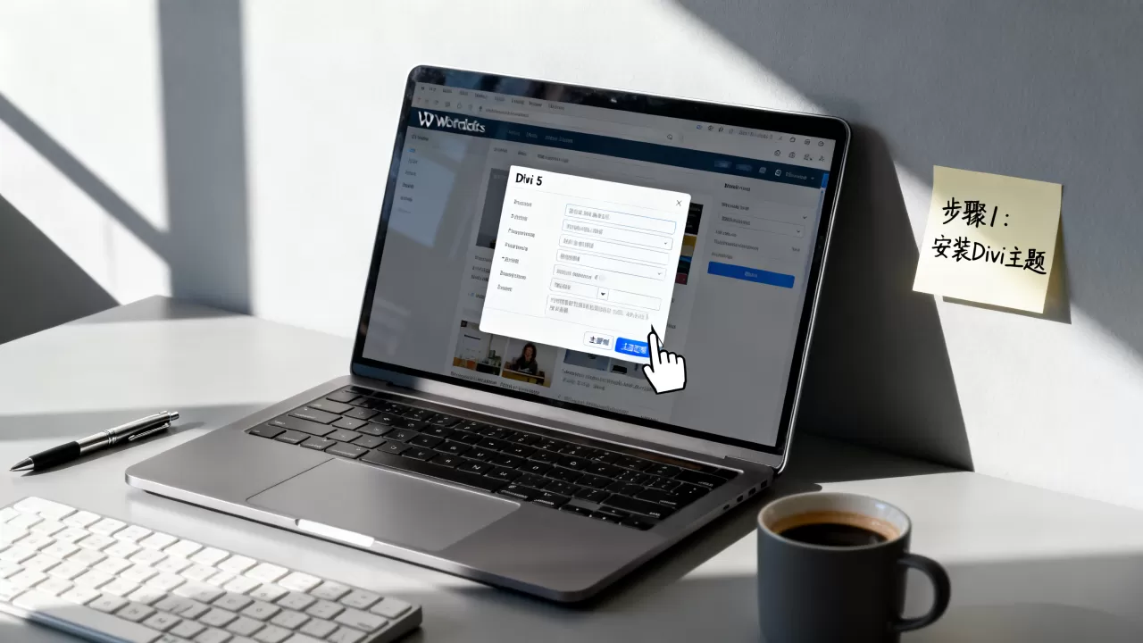 Divi 5主题怎么用？WordPress新手建站教程