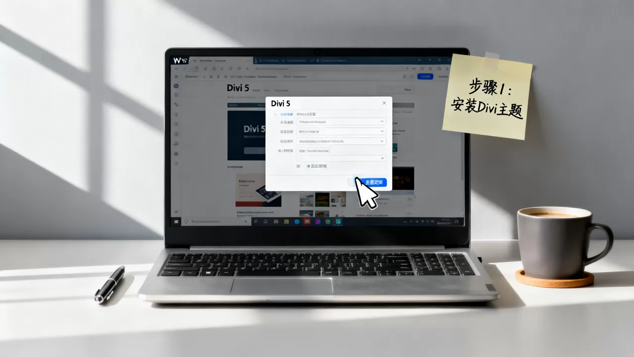 Divi 5主题怎么用？WordPress新手建站教程