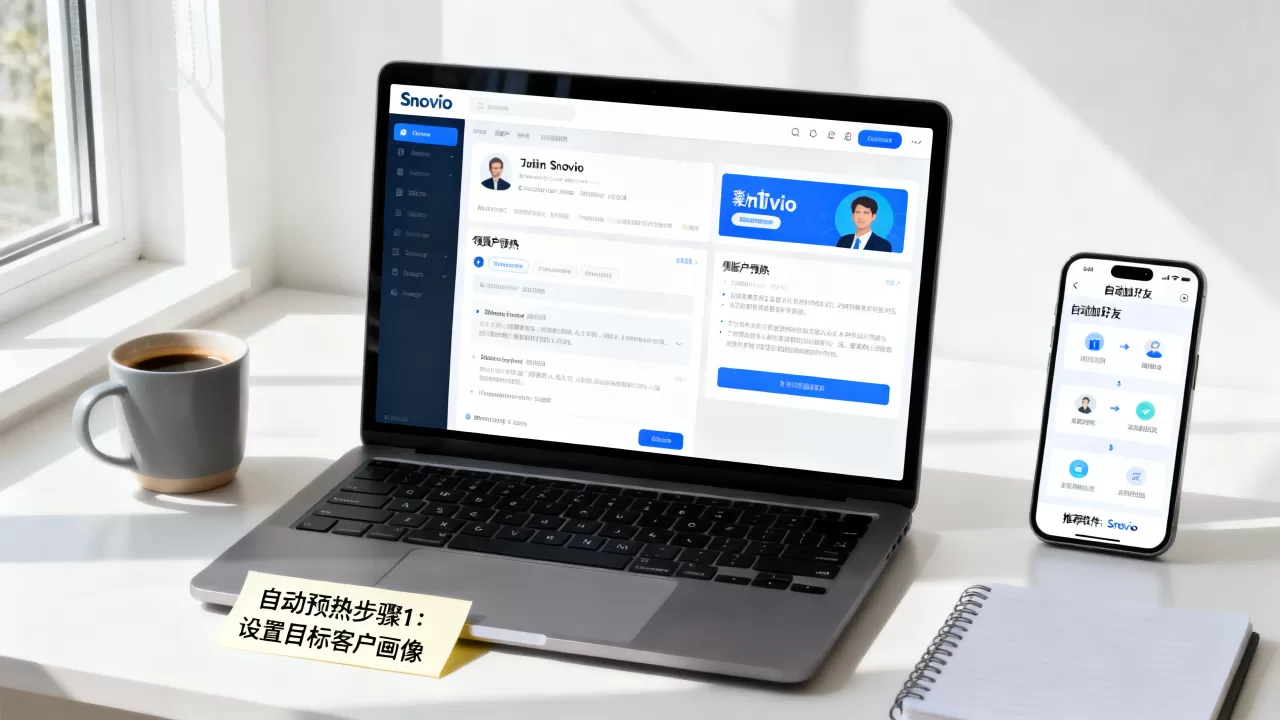 如何用Snovio自动预热领英账户？领英自动加好友软件推荐