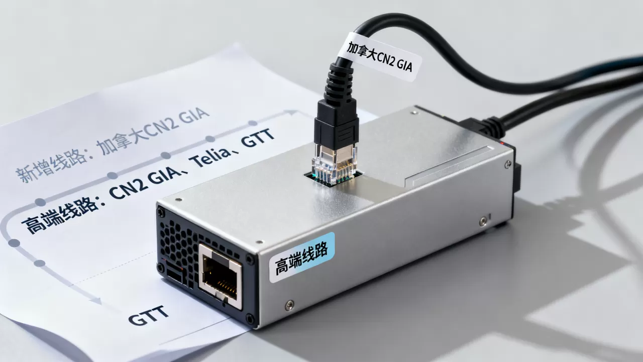 搬瓦工新增加拿大CN2 GIA线路吗？搬瓦工高端线路有哪些