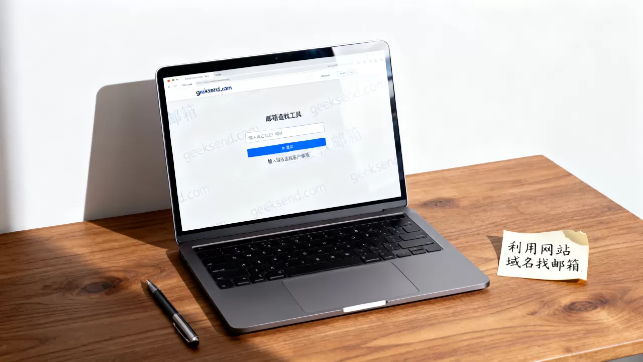 Geeksend如何查客户邮箱？利用网站域名找邮箱